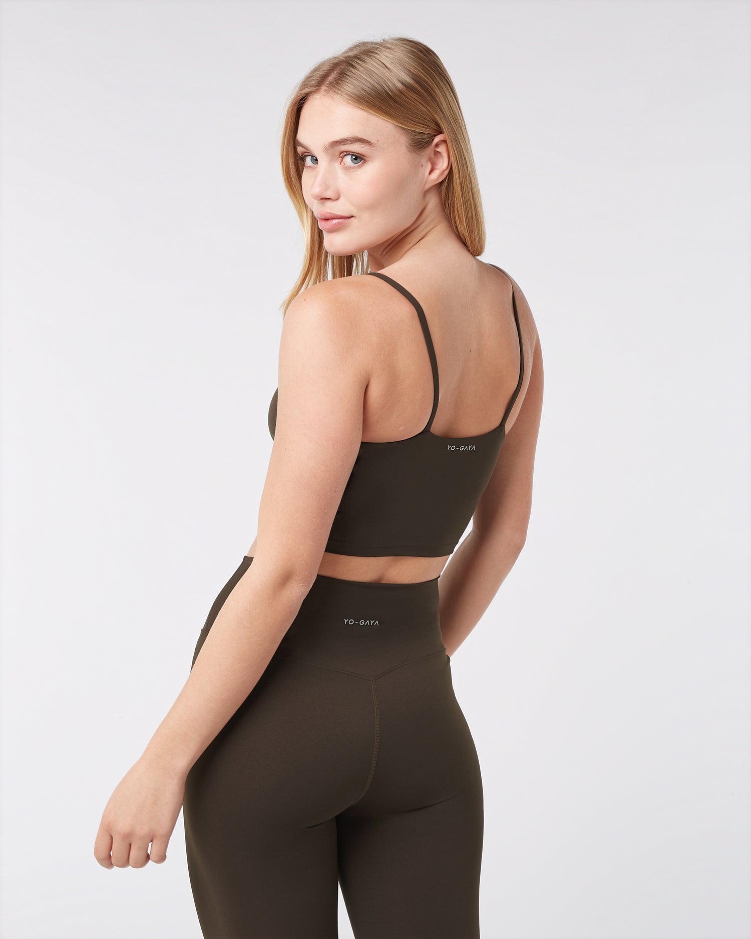 Sports Bra - Coffee Bean