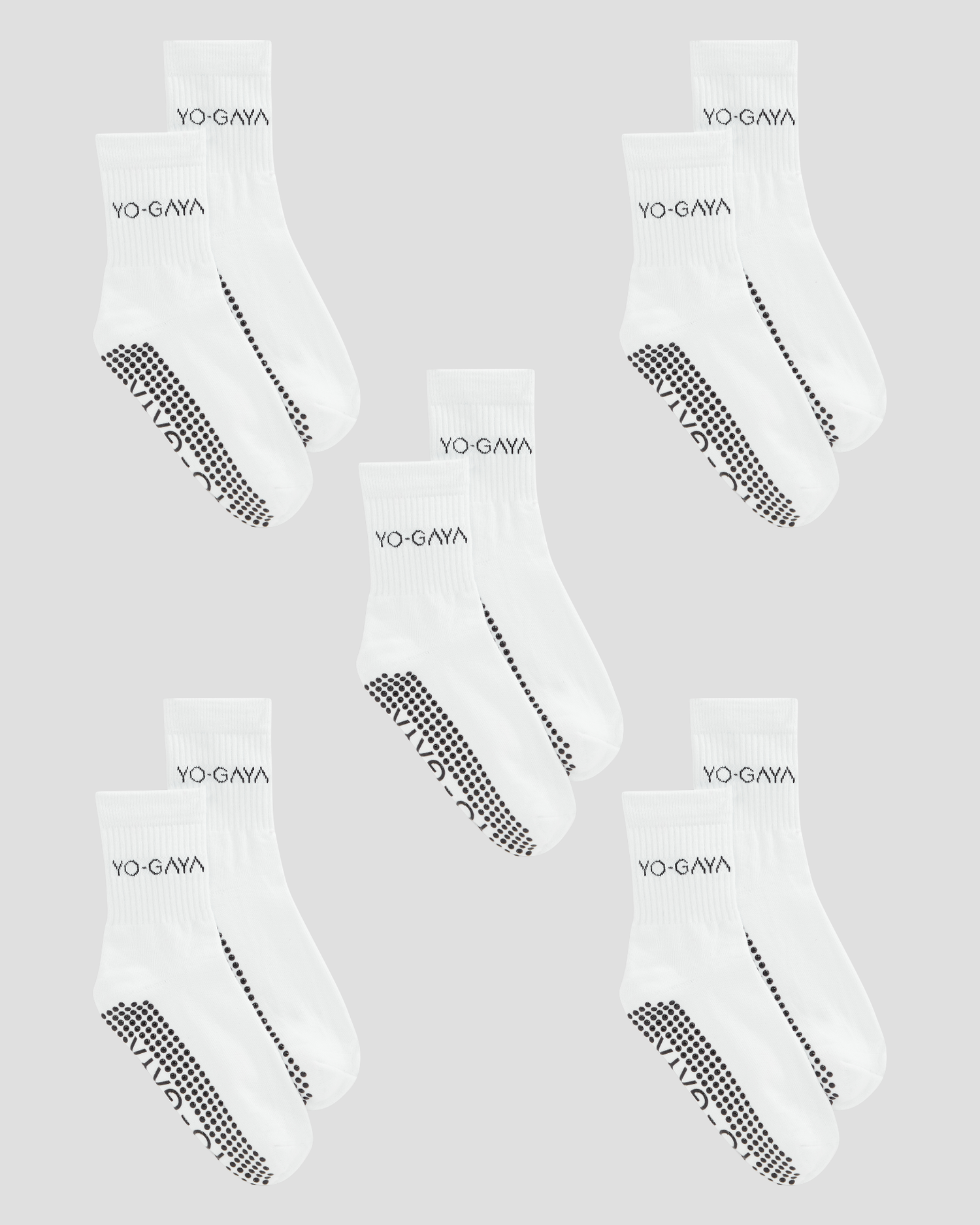 Socks - 5 Pack - Pilates