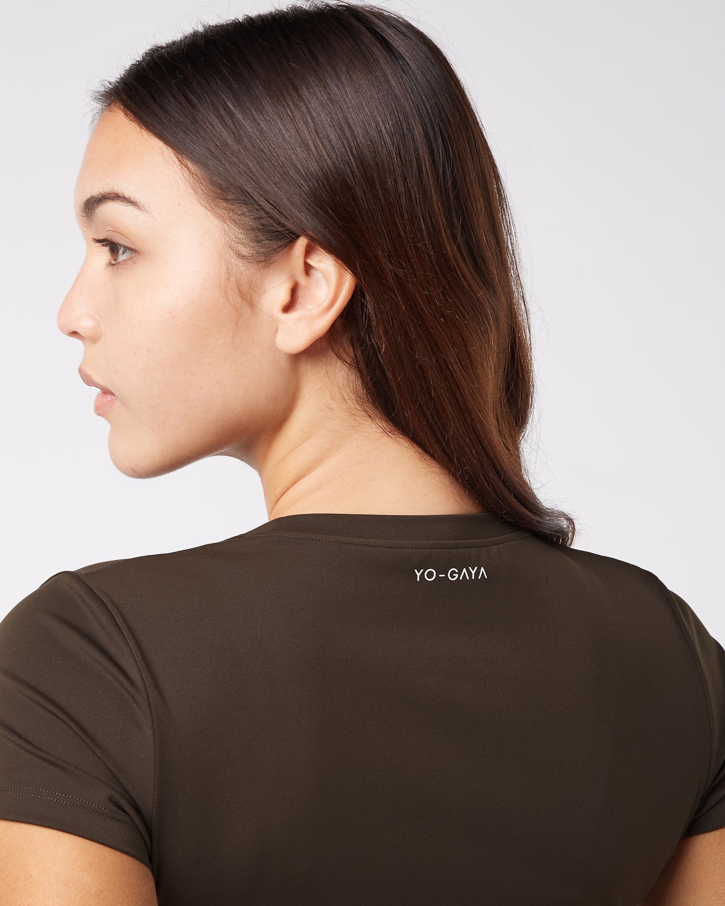 Short Sleeve Top - Coffee Bean