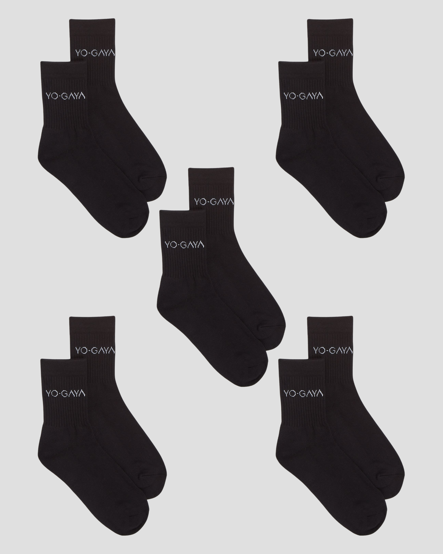 Socks - 5 Pack - Black