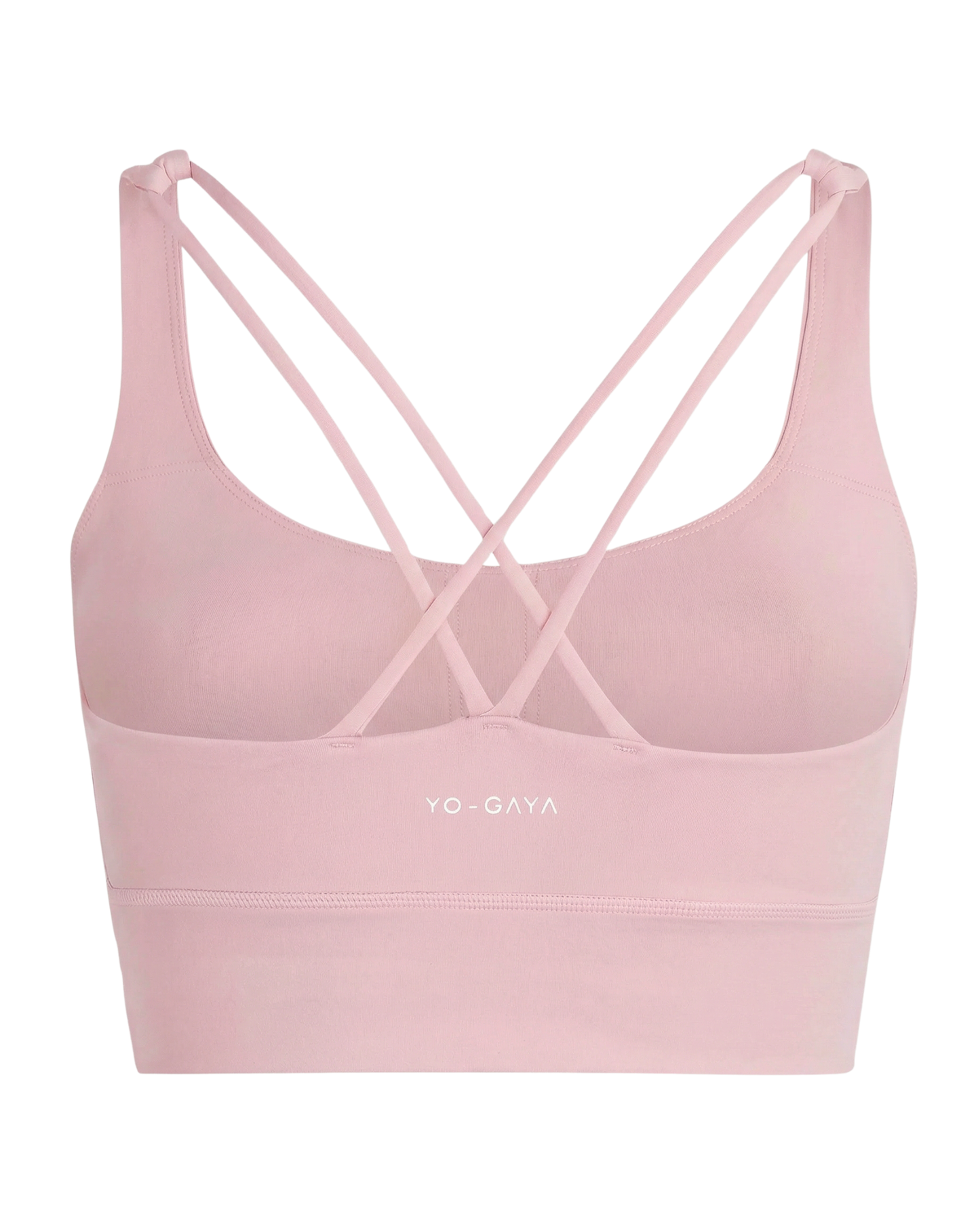 Cross Back Bra - Blossom Pink