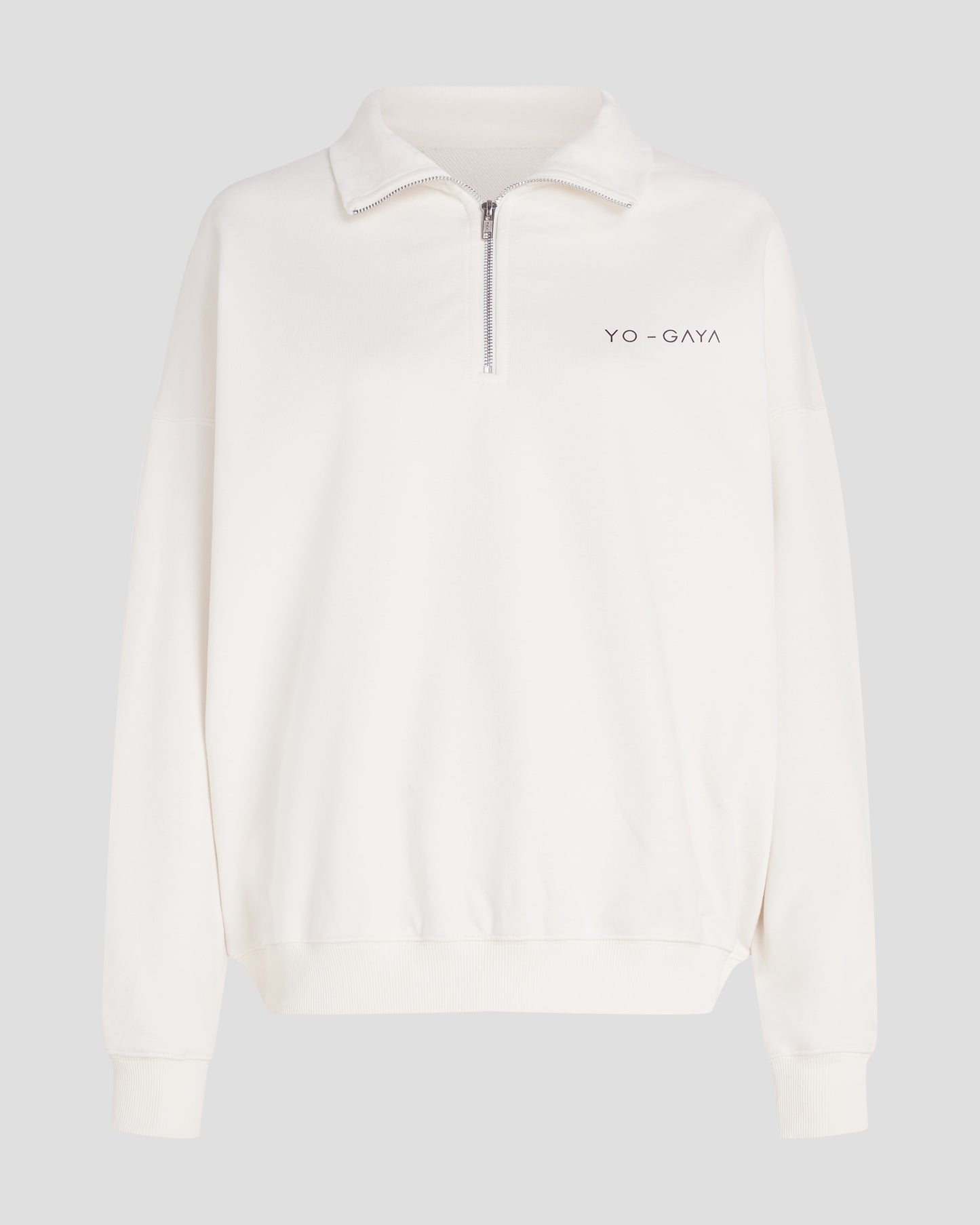 Quarter Zip Pullover - Ivory