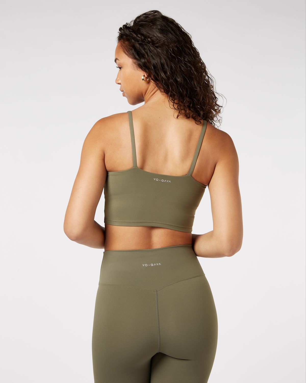 Sports Bra - Olive Green